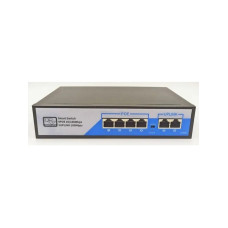 F0410F | Коммутатор POE F0410F (PSE-6004), 5 10/100mbps RJ45 ProfVideo Auto MDI/MDIX