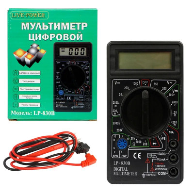 Мультиметр DT(LP)-830B  LIVE-POWER