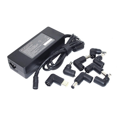 Блок питания (сетевой адаптер) для ноутбуков универсальный 15-20V, 6A, 90W (8 насадок)