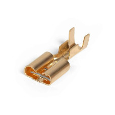 Разъем плоский 0,75-2,5мм2 6,3*0,8мм мама РП-М КВТ (КЭ-929176)