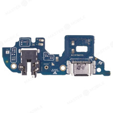 Шлейф для Realme C35 (RMX3511) плата системный разъем/разъем гарнитуры/микрофон - Премиум