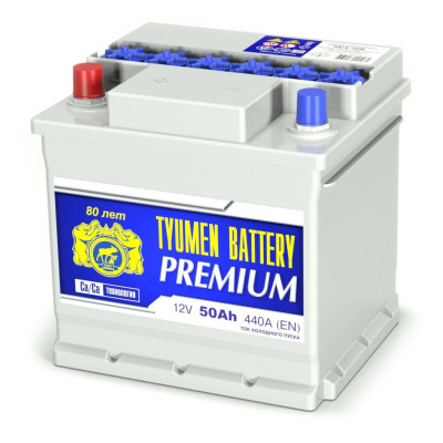 3809 | Аккумулятор 6СТ-50 (Тюмень) LR Premium on Тюменский аккумуляторный завод