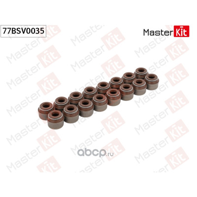 77BSV0035 | Колпачек маслосъёмный (уп16шт) Chevrolet CRUZE (J300)/Mitsubishi LANCER VIII MASTERKIT