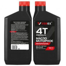 Масло 4-х такт. мин. 0.6л (VEBEX) (09207)