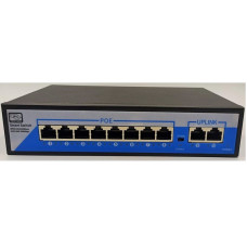 F0810F | Коммутатор POE F0810F 8x PROFVIDEO