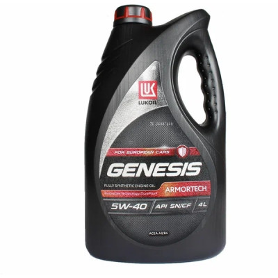 Масло моторное синтетическое Genesis Armortech 5W40 SP 1л LUKOIL (2218822)