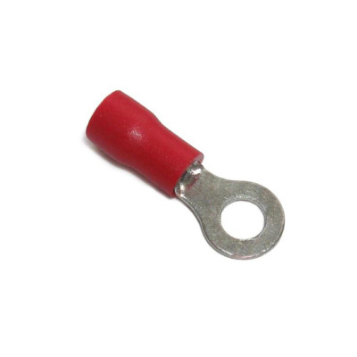 Клемма кольцевая d=3.2мм VR1.25-3 изолированная (№20) сечение 0.5-1.5 мм2; красная