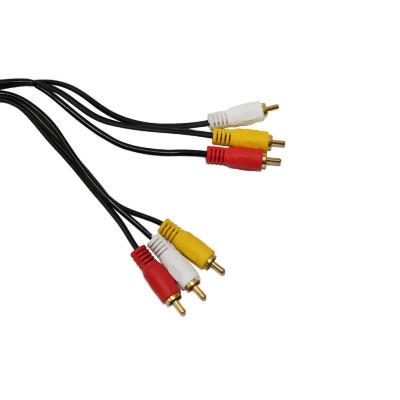 Шнур (61-001) 3RCA/3RCA 1.2м  ALENCOM