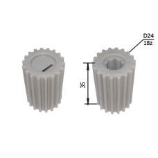 Втулка шнека для мясорубки Гамма 7, большая