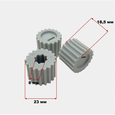Втулка шнека мясорубки Гамма 3, короткая