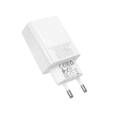 Сетевое зарядное устройство с выходом Type-C, 3.0А, белый, BAS73A Source, PD20W BOROFONE