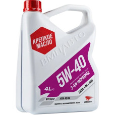 Масло моторное синтетическое 3-SN 5W40 SN/CF, A3/B4 4л VMPAUTO (9223)