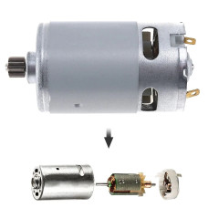 Двигатель (мотор) шуруповёрта с шестерней 24V (12 зубов) RS550