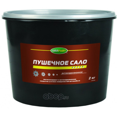 Антикор "OILRIGHT" Пушсало (2кг) пласт банка (4) (6106)