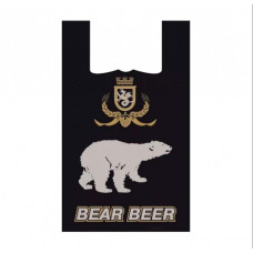 Пакет майка 30х60 "Белый медведь" (в упаковк 100 шт) (14 мкм)  (10) (21-2073)