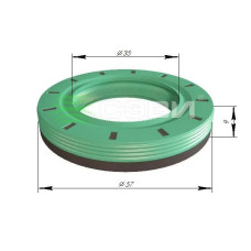 8005 | Сальник прив 2110 "СЭВИ-Экстрим" пр (35*57*9)  (уп) (11)