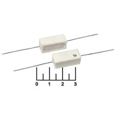 Резистор 2.2 Om 5W 5% No name Проволочный керамический