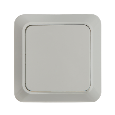 Боллето белый выключатель 1кл открытая 10А IP20 (КЭ-311640)