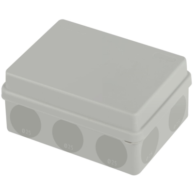 Коробка 150*110*70 прямоугольник серый IP67 PlexUp (КЭ-9207462)