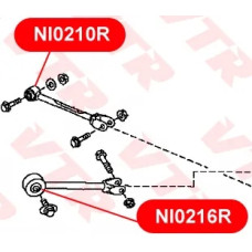 Сайлентблок рычага задней подвески VTR (NI0210R)