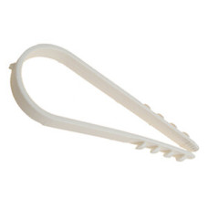 Дюбель-хомут 5-10мм нейлон белый IEK 25шт (КЭ-91244025)