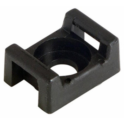 Площадка монтажная с отверстием 22*16мм 4,1мм черный Rexant 10шт (КЭ-И101103)