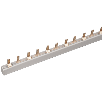 YNS21-3-063-22-12| Шина соединительная 3Р 63А PIN 12мод 220мм шаг 18мм IEK (КЭ-842214)