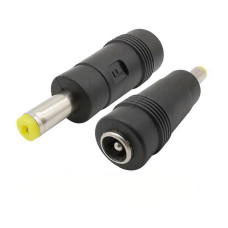Переходник (4073) 5,5*2,1мм гнездо/5,5*1,7мм штекер для адаптеров