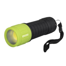 Фонарь P4-L2W-gn светодиодный (черно-зел.) ФАZА COB LED; питание 3xR03; пластиковый корпус