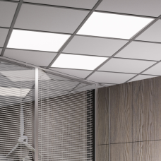 Светильник ДВО/ДПО 6500К призма 36Вт 2950лм 595*595*19мм белый IP20 Gauss (5135273)