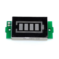 Модуль индикатор заряда Li-ion 1-8S No name 3.7-29.6В; размеры: 31*20*7мм; выбор перемычками