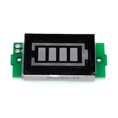 Модуль индикатор заряда Li-ion 1-8S No name 3.7-29.6В; размеры: 31*20*7мм; выбор перемычками