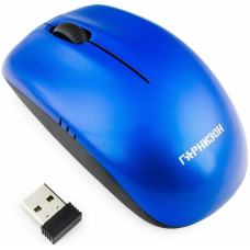 Мышь беспроводная GMW-400B Blue ГАРНИЗОН, 1200dpi, USB, 2 кноп. + кол-кнопка, AAA*2шт, 103*57*35мм