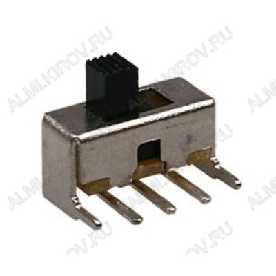 Переключатель движковый SS-8 2 положения; 3 pin; 0.5A/50V