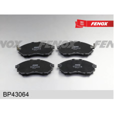 Колодки тормозные дисковые FENOX (BP43064)