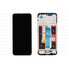 Дисплей для Realme C35 (RMX3511) модуль с рамкой Черный - OR