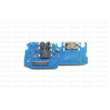 Шлейф для Samsung Galaxy A12/M12 (A125F/M127F) плата системный разъем/разъем гарнитуры/микрофон