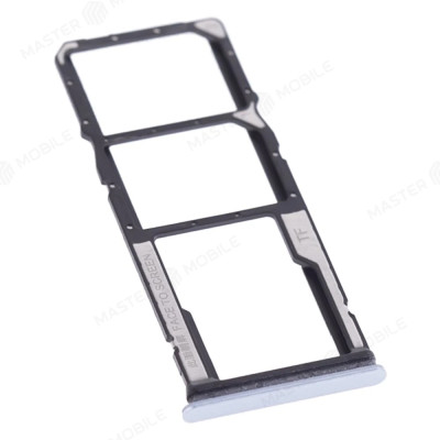 Держатель SIM для Xiaomi Redmi 13C 4G (23100RN82L) Голубой