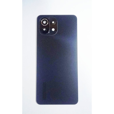 Задняя крышка для Xiaomi Mi 11 Lite/Mi 11 Lite 5G/11 Lite 5G NE (M2101K9AG/M2101K9G/2109119DG) Черны