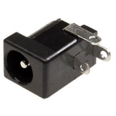 Разъем (090) DJK-02A   Гнездо на плату, 5.5х2.1мм