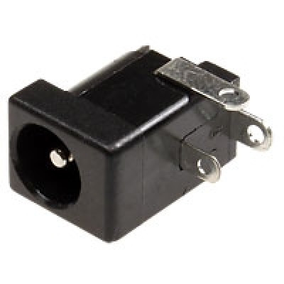 Разъем (090) DJK-02A   Гнездо на плату, 5.5х2.1мм