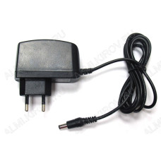 Блок питания AC/DC 220V/9V 1,0A (5,5*2,1) W090V010D WELL Стабилизированный, для быт. и офис. техники