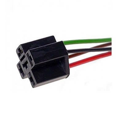 Разъем реле старт 4 провод "Д" (10) (КЛ129-1)