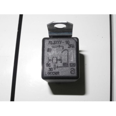 Реле старт 08 (4 кон 30А) "АВАР" с кронш {24} (75.3777-10/90.3747-10)