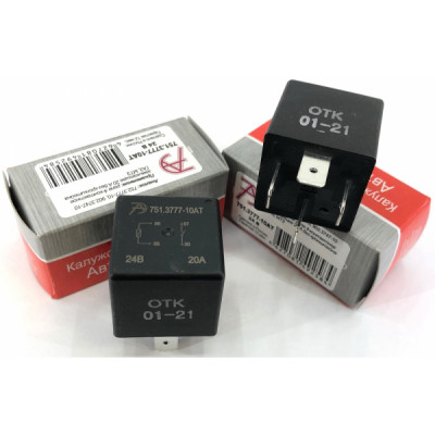 Реле старт МТЗ, Г-3309 (4 кон 20А 24V) "Автотрейд" (751.3777-10АТ)