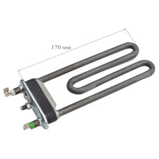 Тэн 1700W, Indesit, Ariston прямой с отвер. под датчик, L=170mm, Kawai (1.40.012.26; C00094715)