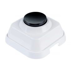 A1-04-011-I| Кнопка звонка белый круг открытая Systeme Electric (КЭ9072251)