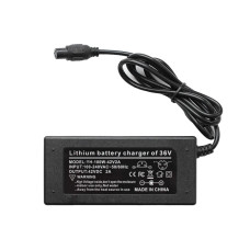 Блок питания (сетевой адаптер) для гироскутера 42V, 2A, 84W разъем GX12 3 pin 9 мм - Стандарт