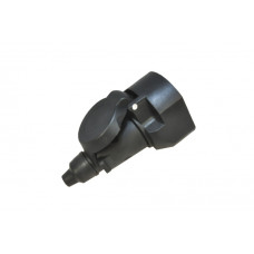 Разъем прицепа пластм "А/Электрика" 7 конт (вилка+ розетка) (пакет)  (50) (ПС300-01АЕ)