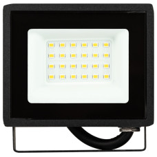 Б0052022| Прожектор свд 20Вт 6500К 1600лм черный IP65 120° стандарт ЭРА (КЭ-047152)